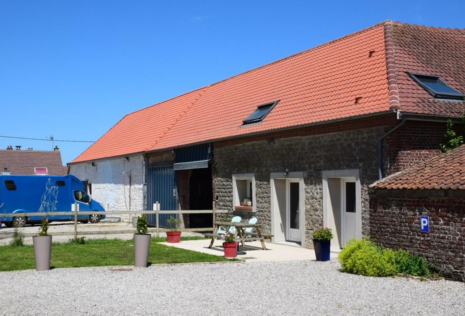 Le Clos De L'Angley Gites Et Ecurie Caffiers المظهر الخارجي الصورة